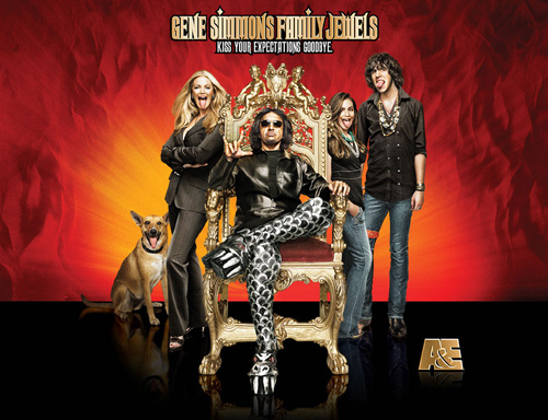 gene simmons family jewels 2011. They are a fun family.